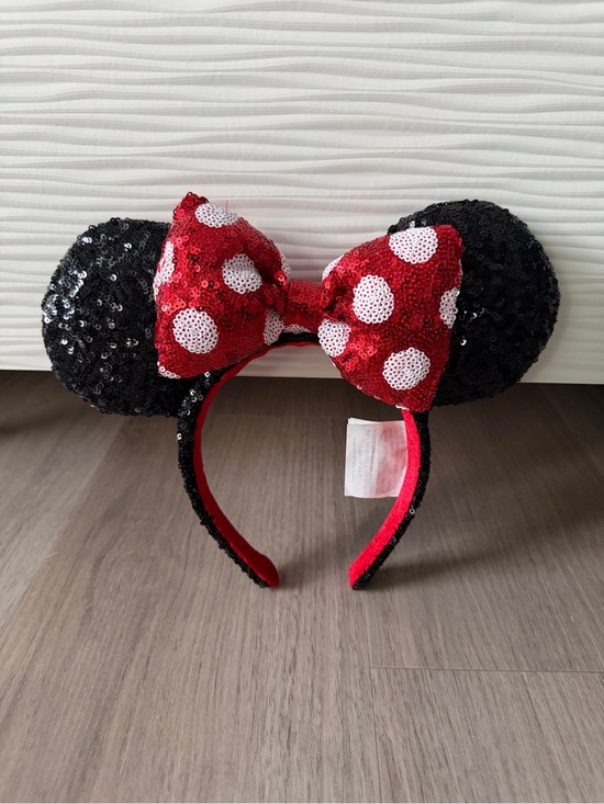 Disney Accessories - Disney Parks Sequin Minnie Mouse Ears Headband